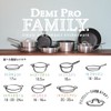 Hokuriku Alumi Demi Pro Family S-1045 Alcubee Paella Pan, 10.2