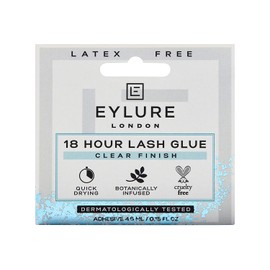 Eylure 18 Hour Lash Glue,Latex Free, CLEAR