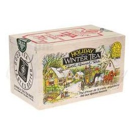 The Metropolitan Tea Company Winter Tea 25 Teabags in Wood Box