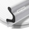 BISOTHAI 40 Feet Long Reach Door Weather Stripping Door Seal