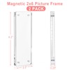 Vowcarol 2 Pack Photo Booth Frame 2x6 Picture Frame, Acrylic