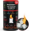Dextreme Quick Instant Fire Starter - Waterproof All-Purpose Indoor &