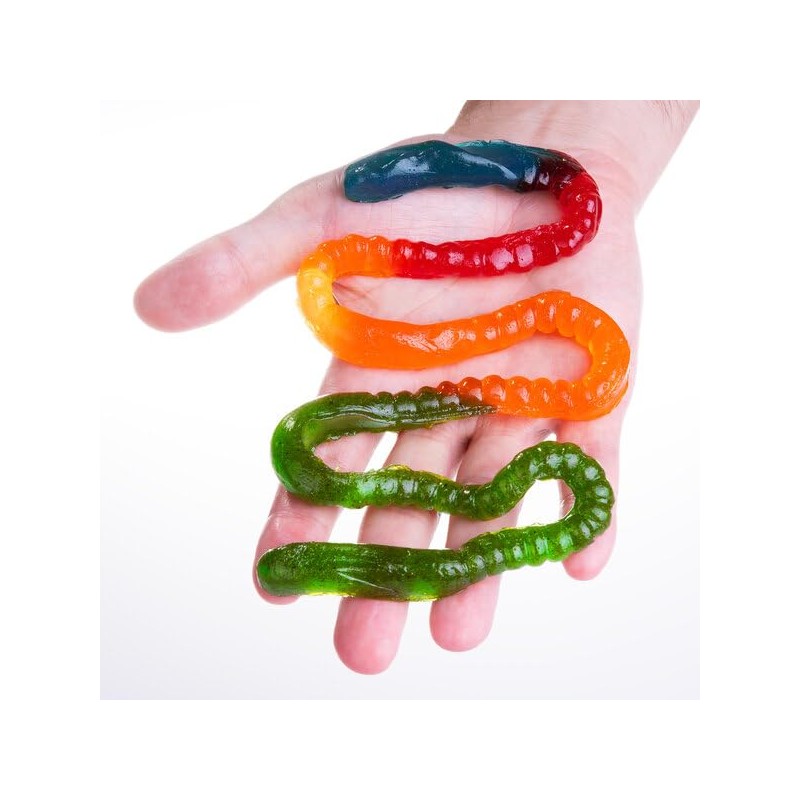 The Gummy Fireworm™ - Two feet of increasing spiciness