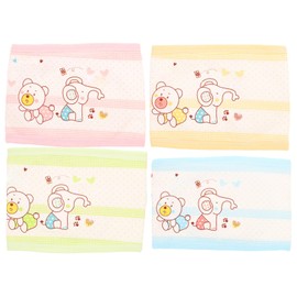 BESPORTBLE 4Pcs Cartoon Cotton Newborn Belly Band Soft Navel Protector for Tummy Warmth and Comfort Breathable Design for Newborns Mixed Colors