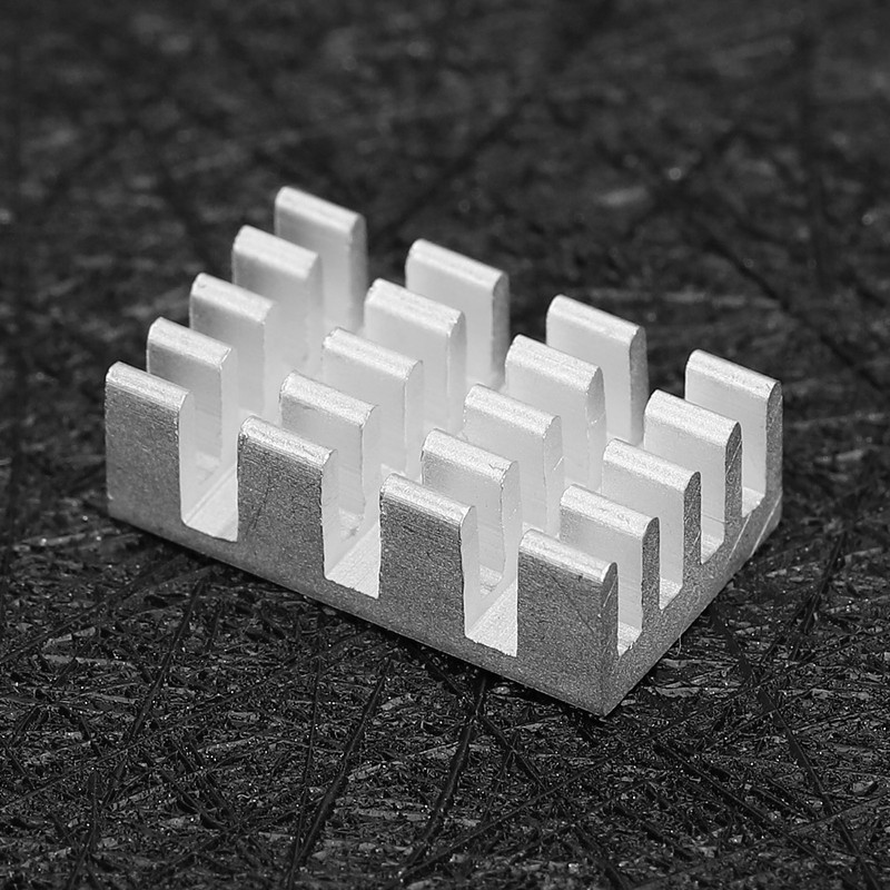 80Pcs Aluminum Heatsinks Module Cooling Radiator Board for Electronic Components