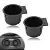 Pleoos Front Seat Dual Cup Holder Insert Compatible with 2011-2016