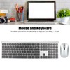 2.4G Wireless Keyboard and Mouse 108 Key Full Size Keyboard