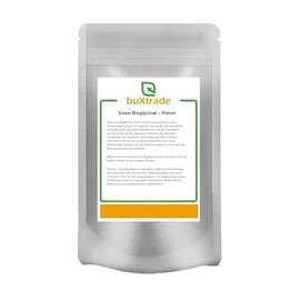 2 x 500 g | Iron Bisglycinate Powder | Dietary Supplement | Powder | Iron | Buxtrade