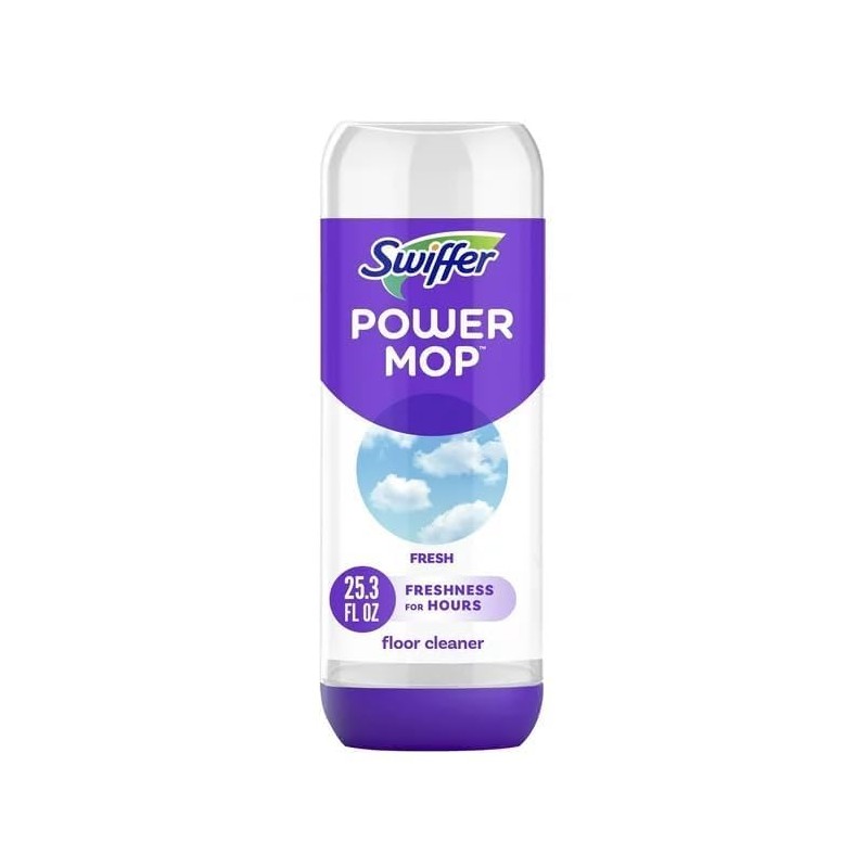 Swiffer 750ML Power Mop Cleaning Solution Fresh Scent