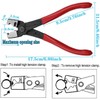 YUENTOEN Hose Clamp Pliers Clic-R Type, 175mm Automotive Clamp Remover
