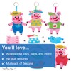 Baker Ross FX564 Pig Mix and Match Keyring Kits -