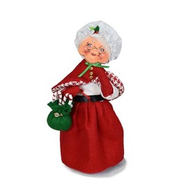 Annalee Jubilee Mrs. Santa, 9in Collectible Figurine