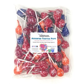 Assorted Flavors Lollipops Candy, 2 Lbs