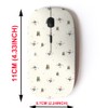 2.4G Wireless Mouse with Cute Pattern Design for All Laptops