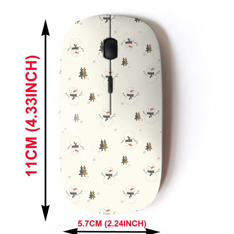 2.4G Wireless Mouse with Cute Pattern Design for All Laptops