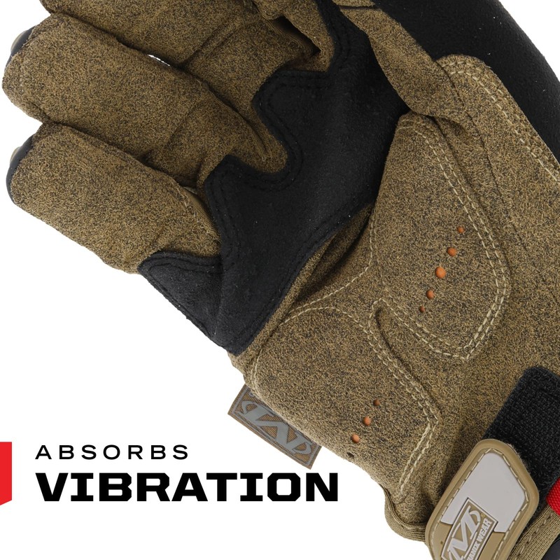 Mechanix Wear: M-Pact Work Gloves with Secure Fit, Work Gloves
