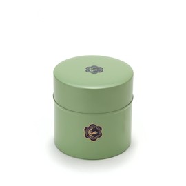Tsukiusagijirushi Tsukiusagijirushi 106-09068 Moon Rabbit Rabbit Tin Can (Large), Green, Tea Leaves, Tea Canister, Coffee Canister, Trinket Case, 10.6 oz (300 g)