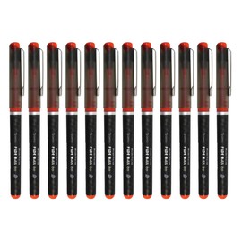 OHTO Fude Ball Bio 1.5 Rollerball Pen, Ultra-Bold 1.5mm, Water-Based Biocide Free Ink, Orange, CFR-15FBO-OR, Pack of 12