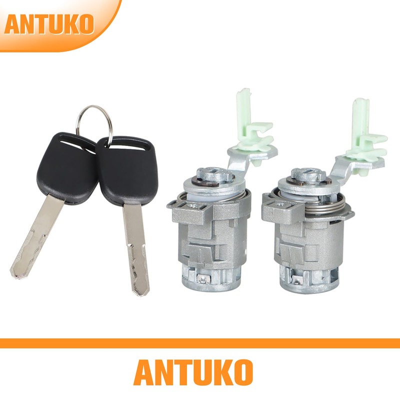 ANTUKO Left and Right Door Lock Cylinder Replacement for Civic