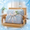 Snuggle Sac Cooling Comforter King Size – Q-Max 0.43 Striped