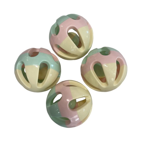 Rattle Balls for Dogs Pigs Rabbits Cats Small Animals Fun