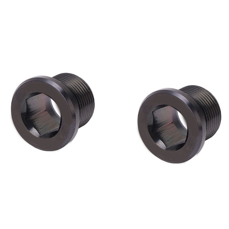 Bike Crank Screw Rust Proof Metal Chain Wheel Nut Bike