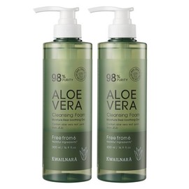 Aloe Large Capacity Cleansing Foam 500ml x 2 + 150ml / 알로에 대용량 클렌징폼 500ml 2개+150ml