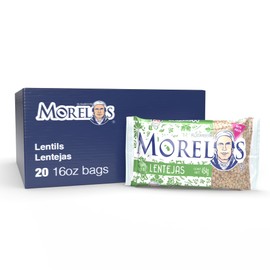 El Clasico de Morelos Brown Lentils 16 oz (Pack of 20)