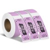 12 x 40 mm Thernal Labels Purple