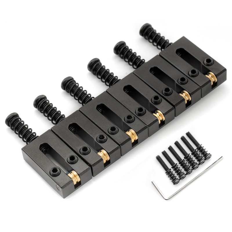 Musiclily Ultra 10.8mm Full Solid Brass Modern Style Roller Saddles