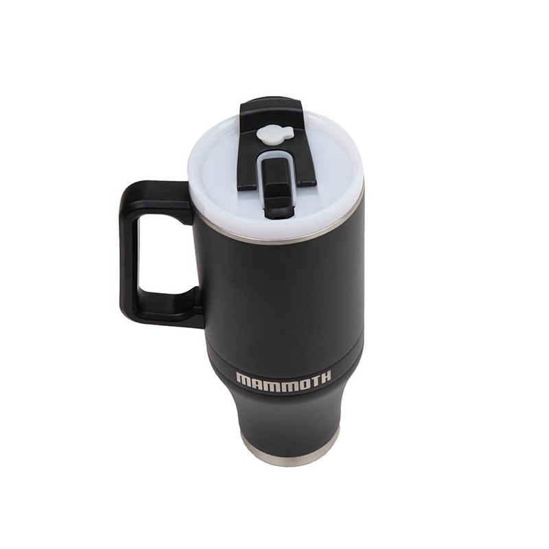 Mammoth Ascent Black 40 oz Tumbler with Handle