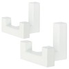 Mavö Oleg Tetris Wall Hooks for Drilling Double Hooks Small