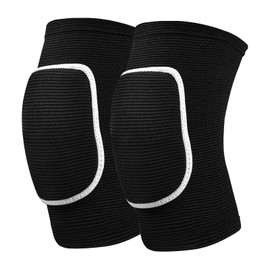 HISFFOG Volleyball Knee Pads for Dancers, Soft Breathable Knee Pads for Men Women Younth Girls Kids Knees Protective, Knee Braces for Volleyball Football Dance Yoga Wrestling Running Cycling