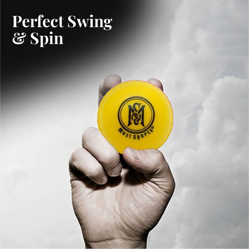 MARIB Wind Cricket Balls - Indoor & Outdoor Soft Training
