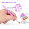 FULINJOY 12Pcs Nail Dotting Tools Set, 5 Pcs Double-end Nail