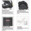 Ironblade 7-in-1 Multi Cooker, 6-Liter, 1000W Stainless Steel Programmable Pressure