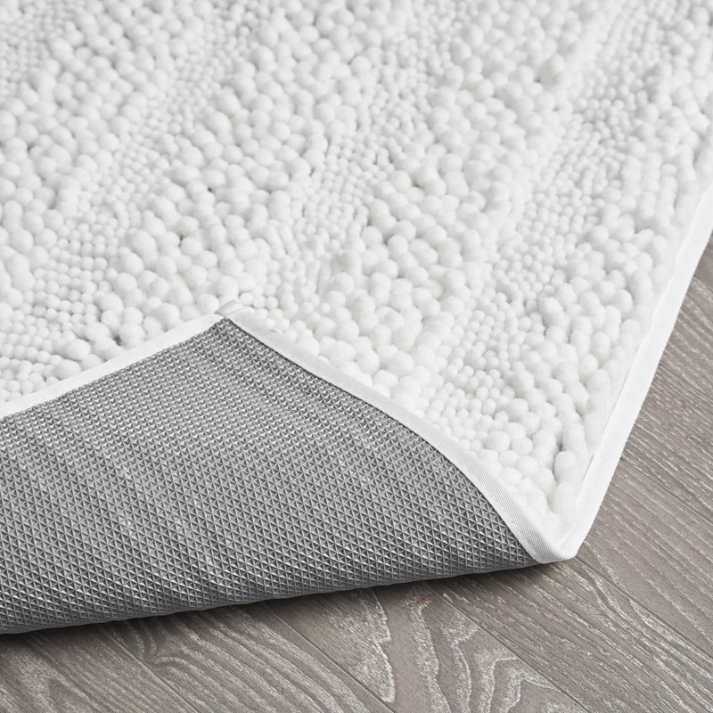 Laura Ashley – Astor Chenille Bath Mat | 100% Polyester