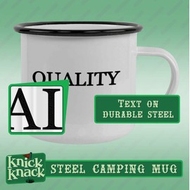 Knick Knack Gifts Rake Leaves - 12oz Stainless Steel Camping Mug, Black