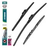 HEYNER® Windscreen Wiper Set with Rear Windscreen Wiper Suitable for