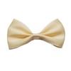 Kids Boys Pre-Tied Satin Bow Tie Plain Bow Tie for