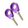 GOOFIT 15mm Performance Chain Adjuster Set for Dirt Bike Purple