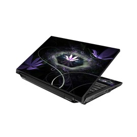 Laptop Skin Shop 15 15.6 inch Laptop Notebook Skin Sticker Cover Art Decal Fits 13.3" 14" 15.6" 16" HP Dell (Free 2 Wrist Pad Included) Others25-1 (Abstract Floral Pattern 1)