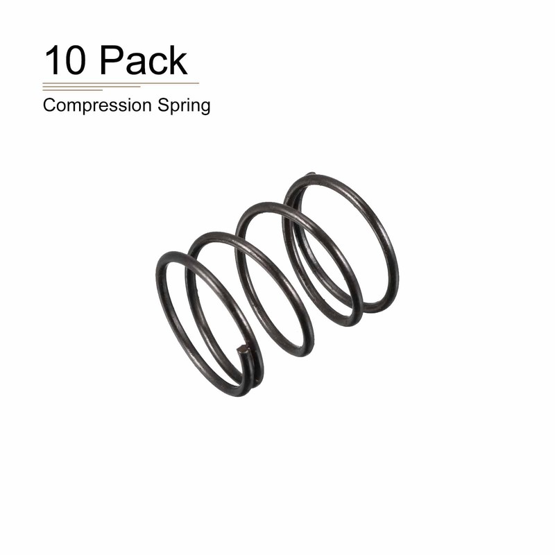 DTGN 1.2x17x20mm(DxODxL) Compression Spring - 10Pack - Good for Machinery