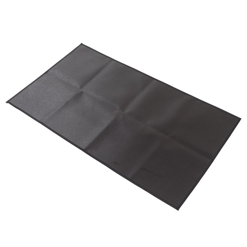 Grill Mat Fireproof Heat Resistant Insulated Pad Protector Black for