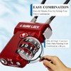SURE LOCK TSA Approved Luggage Locks, Open Alert, Easy Read