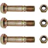 SAOIGEJUA Set of 3 52100100 Shear Pin Bolt & Nuts