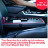 STUPID Car Tray - Seat Anchor - Security Belt for