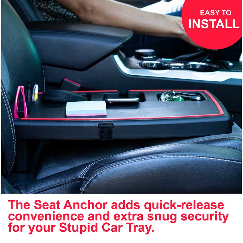 STUPID Car Tray - Seat Anchor - Security Belt for