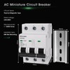 KERWINN 3 Pole Miniature Circuit Breaker,240V/480V AC Circuit Breaker, 32Amp