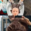 Ezzyso Cabeza De Maniquí De Entrenamien Para Práctica Peluquería